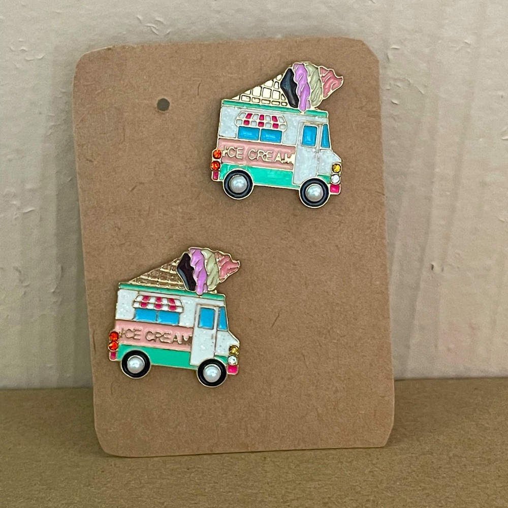 Sugarfix Ice Cream Truck Earrings